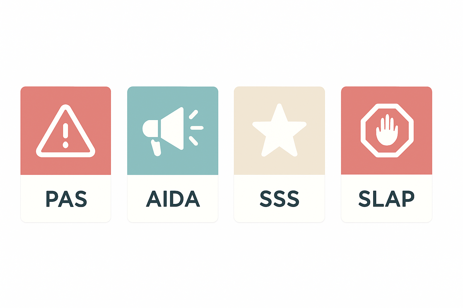 Four VSL frameworks