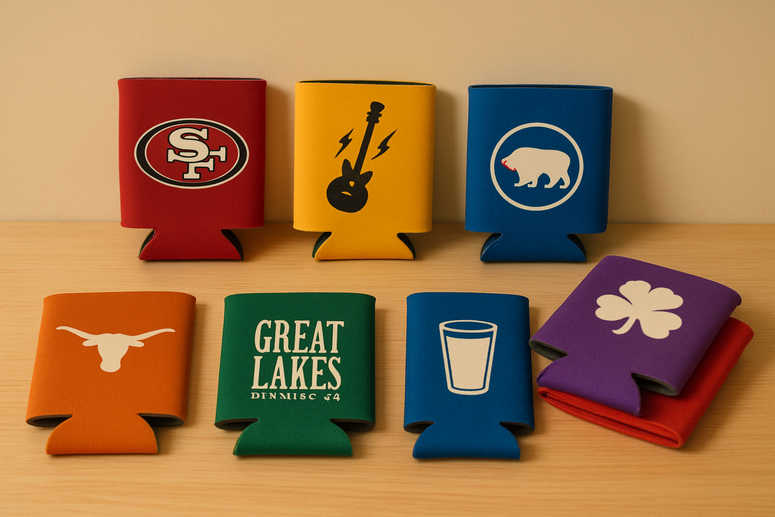 Beer koozie collection